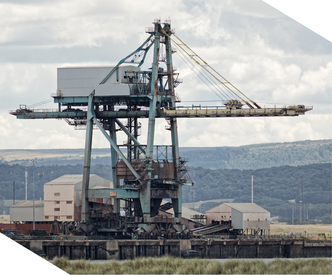 Coal handling and processing plant